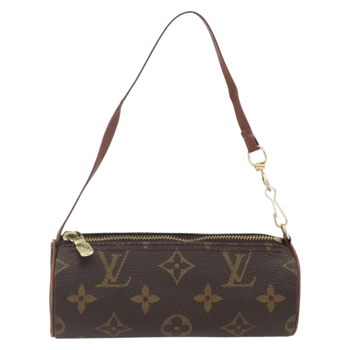 Louis Vuitton Papillon Pochette Monogram Canvas Brown Canvas Clutche & Pouche Bag (Pre-Owned)