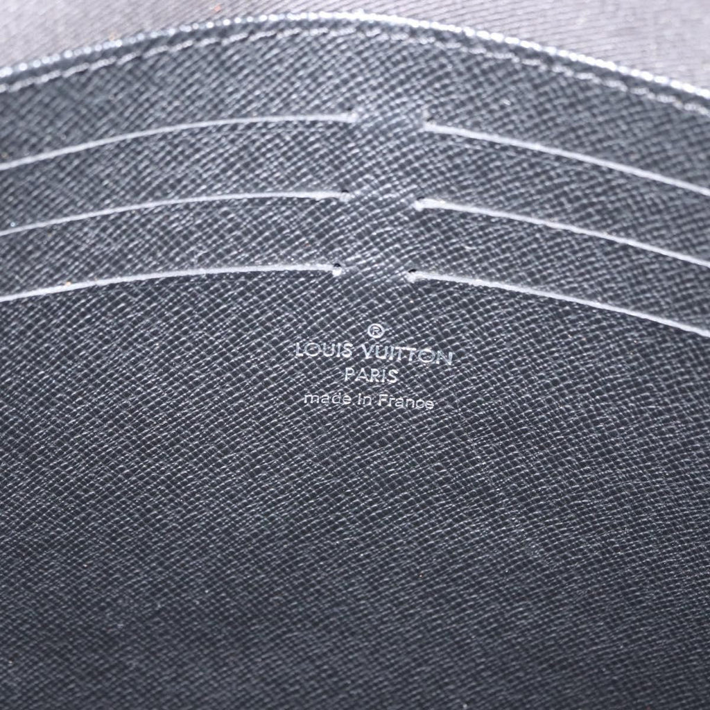 Louis Vuitton Pochette Voyage Monogram Eclipse Canvas Gray Canvas Clutche & Pouche Bag (Pre-Owned)