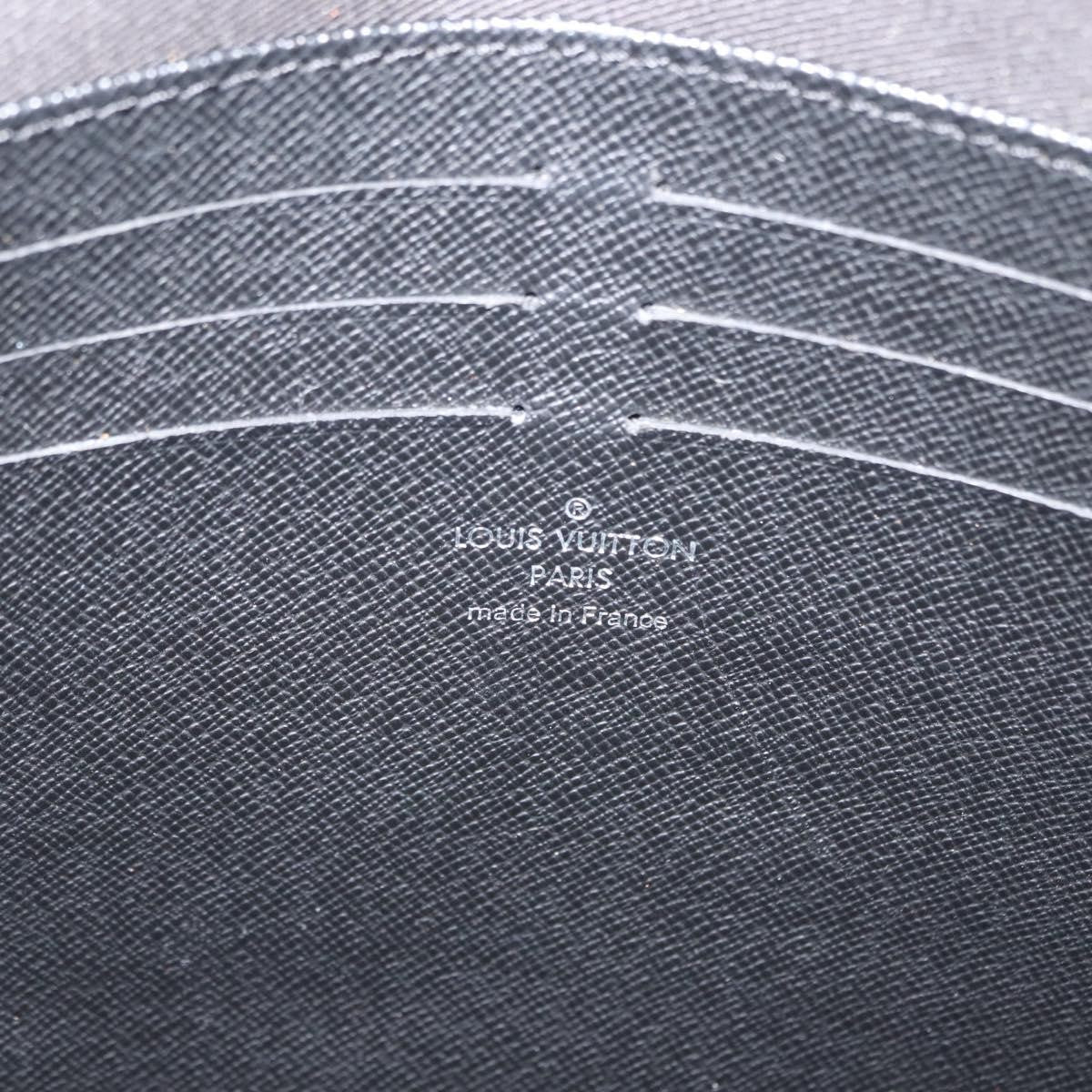 Louis Vuitton Pochette Voyage Monogram Eclipse Canvas Gray Canvas Clutche & Pouche Bag (Pre-Owned)