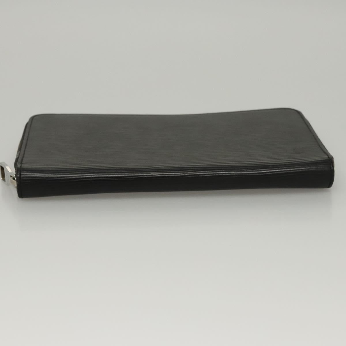 Louis Vuitton Zippy Organizer Epi Leather Black Leather Wallets Accessory (Pre-Owned)