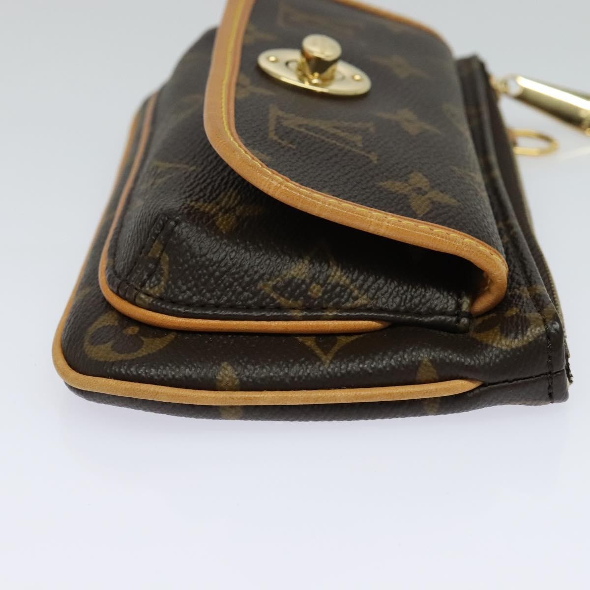 Louis Vuitton Tikal Wristlet Pochette Monogram Canvas Brown Canvas Bag (Pre-Owned)