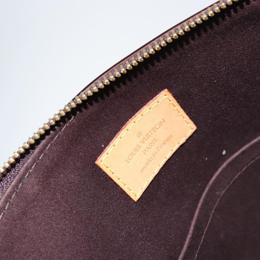 Louis Vuitton Bellevue Handbag Monogram Vernis Brown Patent_Leather Tote Bag Bag (Pre-Owned)