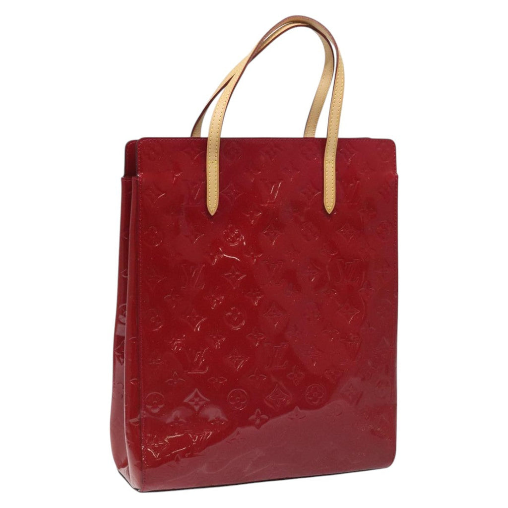 Louis Vuitton Catalina Handbag Monogram Vernis Pink Patent_Leather Bag (Pre-Owned)
