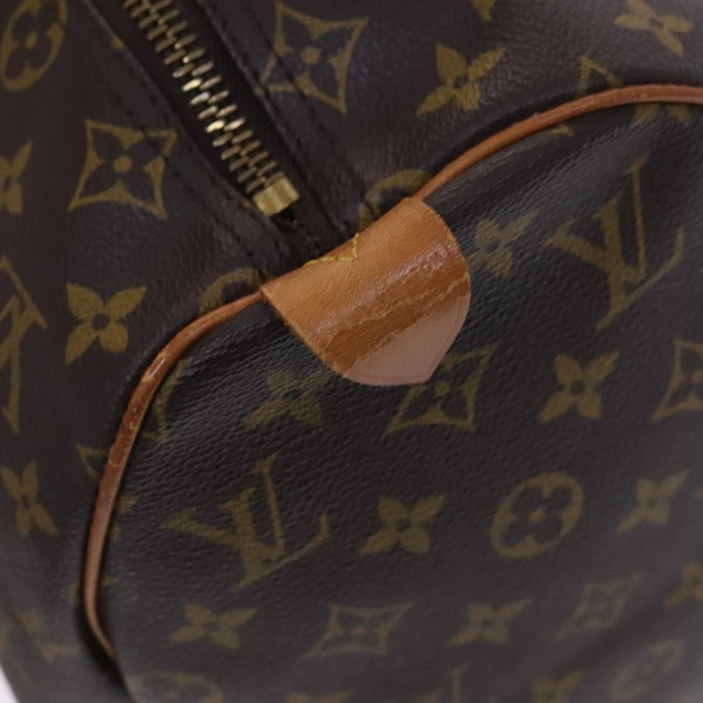Louis Vuitton Keepall Bag Monogram Canvas Brown Canvas Travel Bag Bag (Pre-Owned)