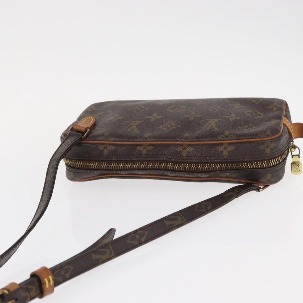 Louis Vuitton Pochette Marly Bandouliere Bag Monogram Canvas Brown Canvas Shoulder Bag Bag (Pre-Owned)