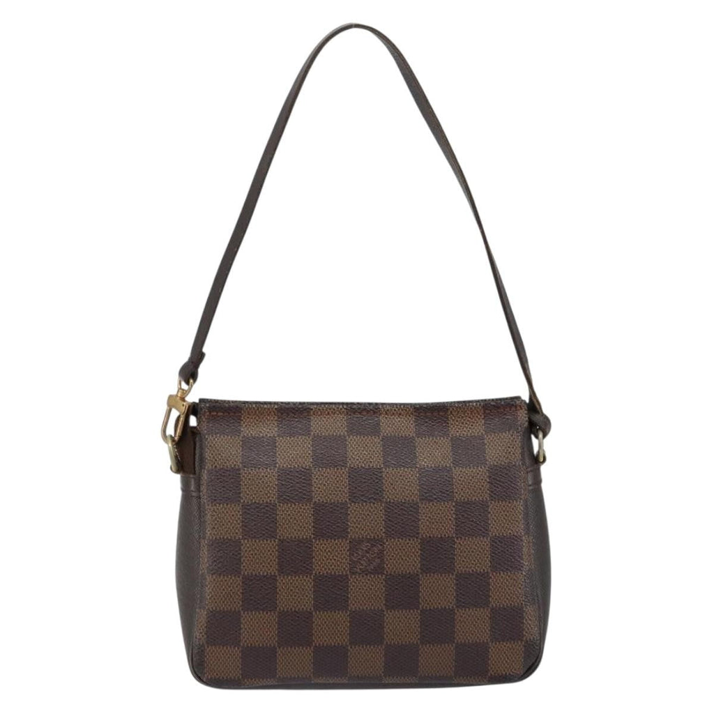Louis Vuitton Trousse Make Up Bag Damier Canvas Brown Canvas Clutche & Pouche Bag (Pre-Owned)