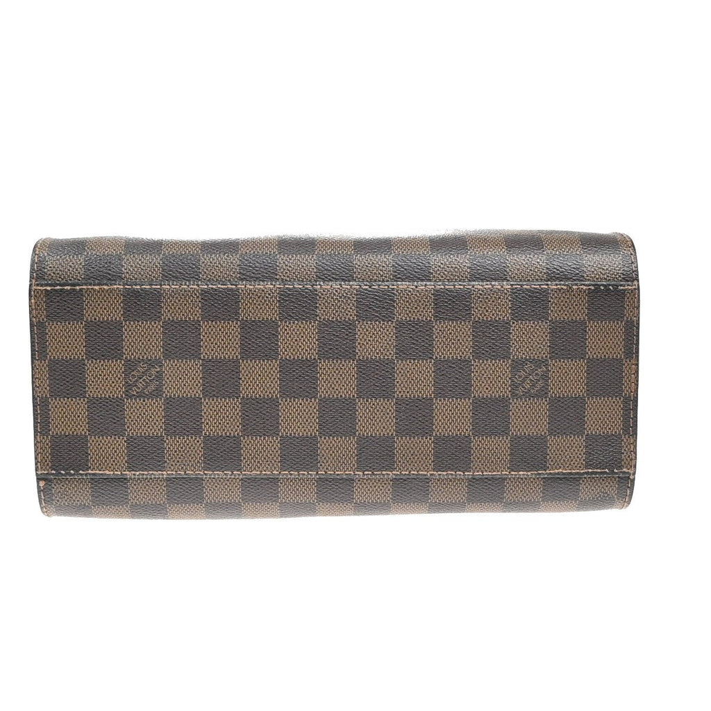 Louis Vuitton Triana Bag Damier Brown Canvas Handbag (Pre-Owned)