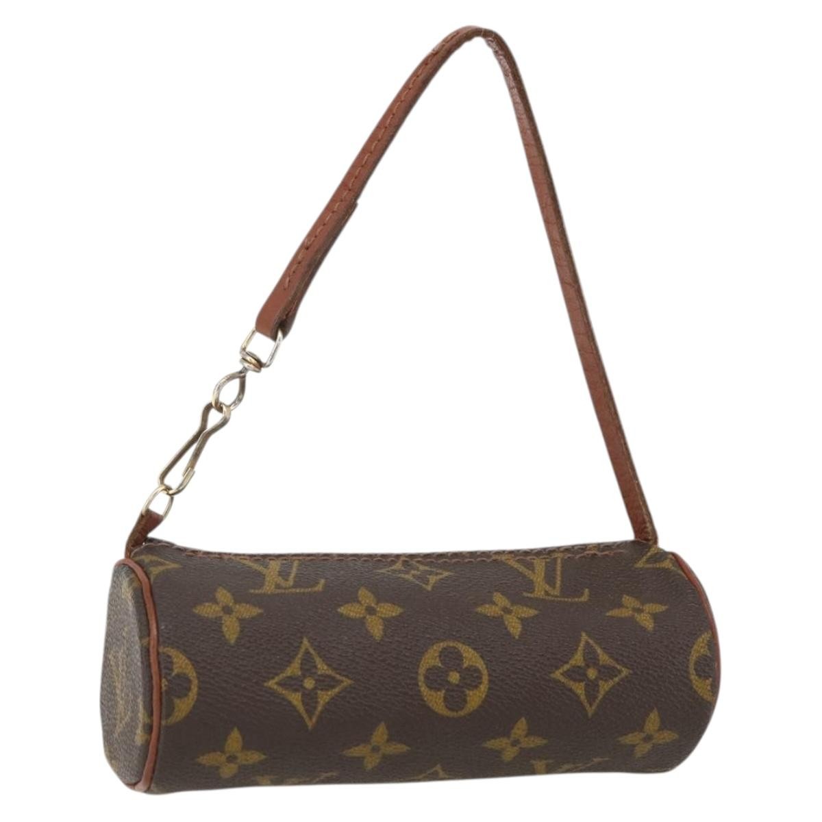 Louis Vuitton Papillon Pochette Monogram Canvas Brown Canvas Clutche & Pouche Bag (Pre-Owned)