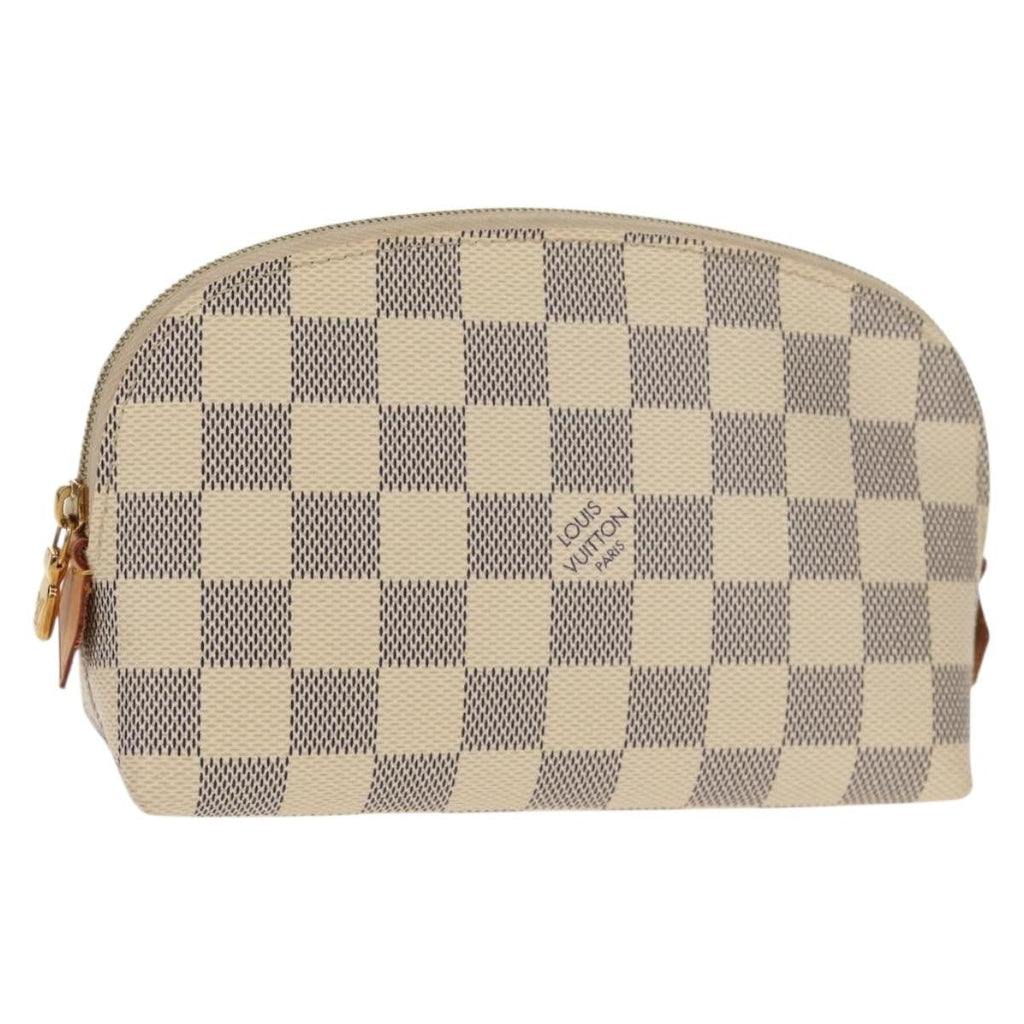 Louis Vuitton Cosmetic Pouch Damier Beige Canvas Clutche & Pouche Bag (Pre-Owned)