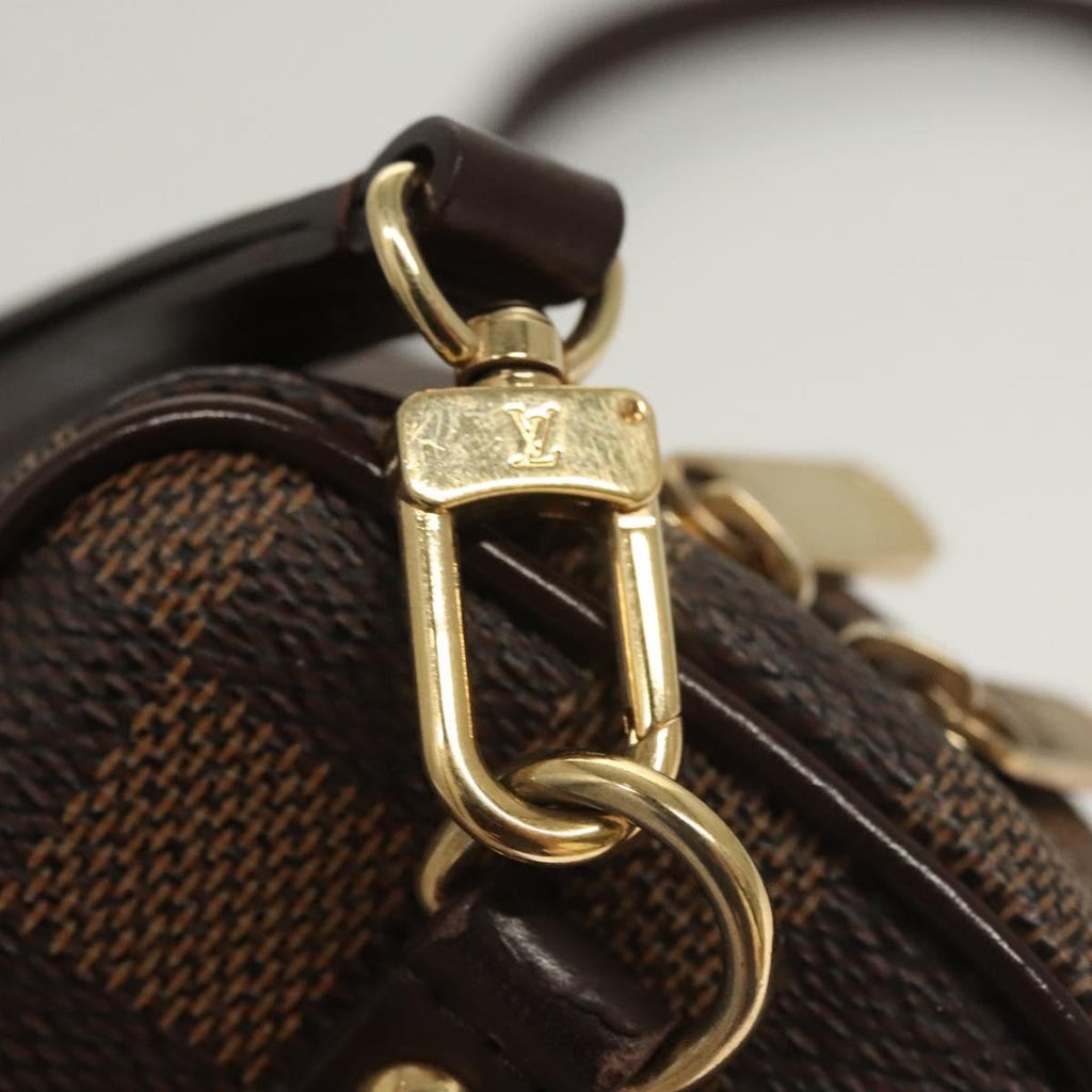 Louis Vuitton Etui Okapi Camera Case Damier Brown Canvas Bag (Pre-Owned)