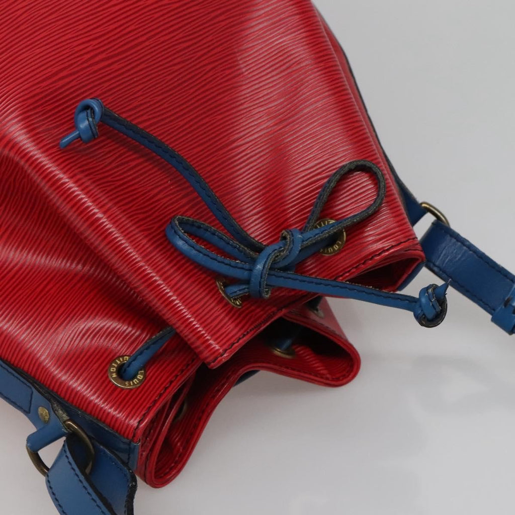 Louis Vuitton Bicolor Noe Handbag Epi Leather Red Leather Bag (Pre-Owned)
