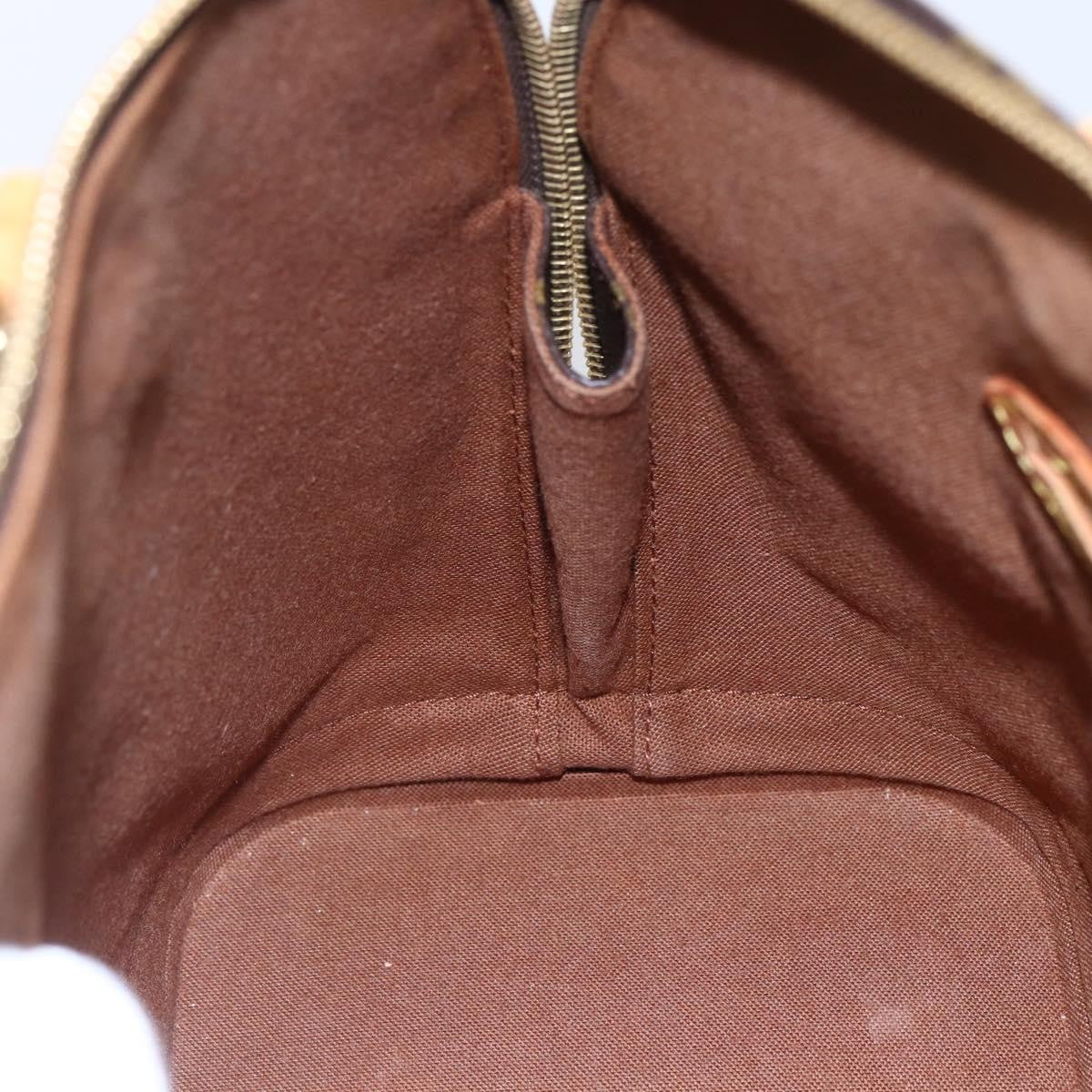 Louis Vuitton Alma Handbag Monogram Canvas Brown Canvas Handbag (Pre-Owned)