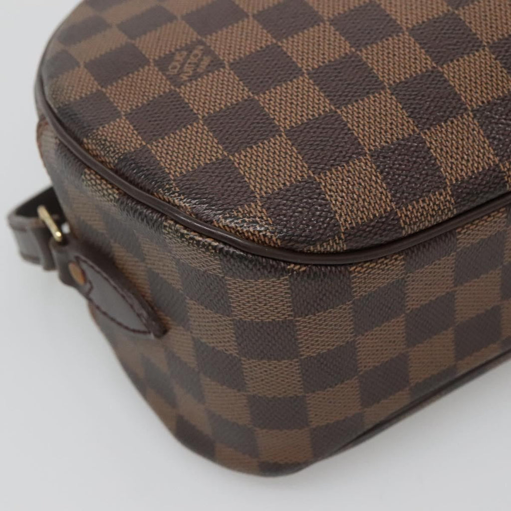 Louis Vuitton Blois Handbag Monogram Canvas Brown Canvas Shoulder Bag Bag (Pre-Owned)