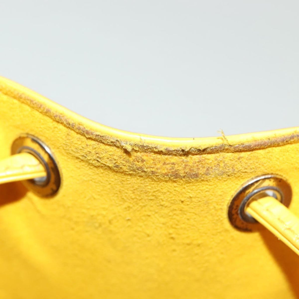 Louis Vuitton Noe Handbag Epi Leather Yellow Leather Bag (Pre-Owned)