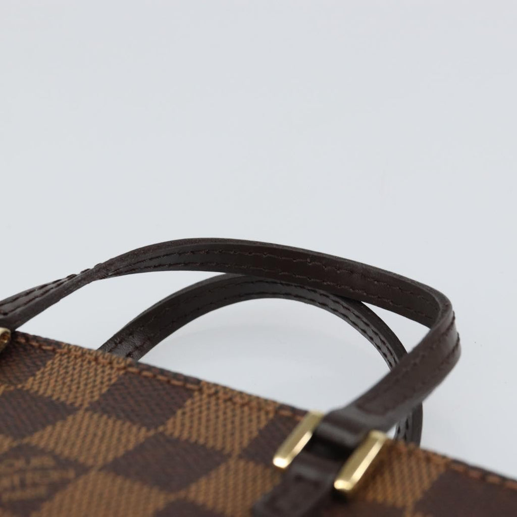 Louis Vuitton Manosque Pochette Damier Brown Canvas Clutche & Pouche Bag (Pre-Owned)