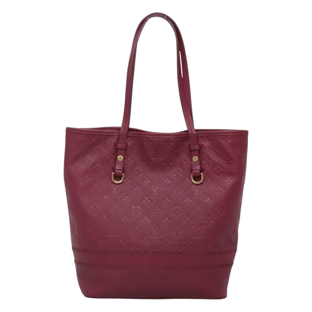 Louis Vuitton Citadine Handbag Monogram Empreinte Leather Purple Leather Tote Bag Bag (Pre-Owned)