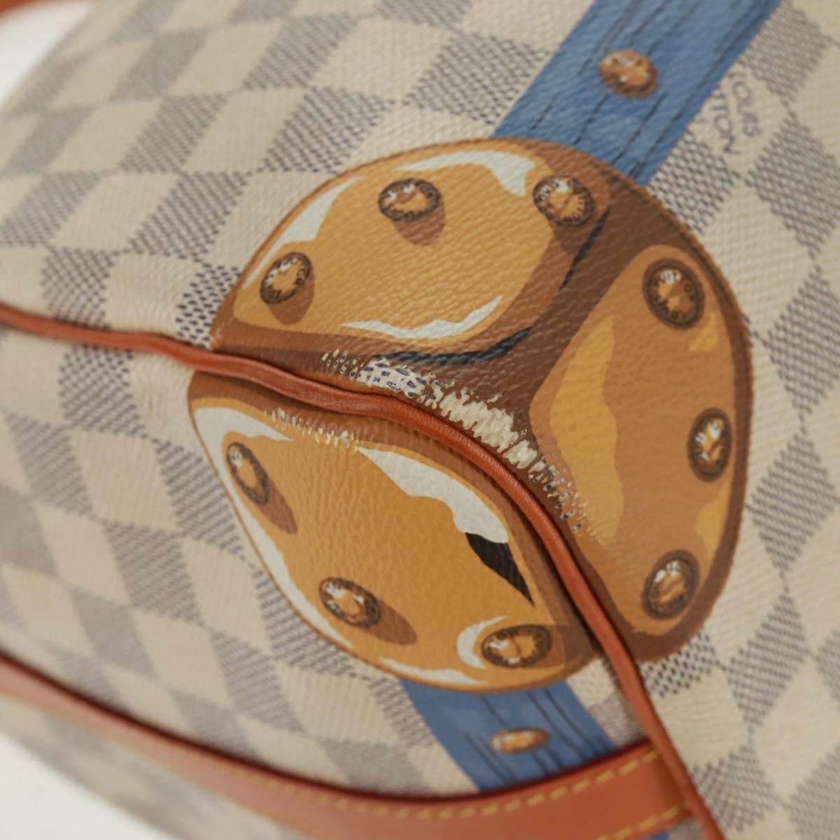 Louis Vuitton Speedy Bandouliere Bag Limited Edition Summer Trunks Monogram Canvas Multicolour Canvas Handbag (Pre-Owned)