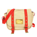 Louis Vuitton Antigua Besace Messenger Bag Canvas Beige Canvas Shoulder Bag Bag (Pre-Owned)