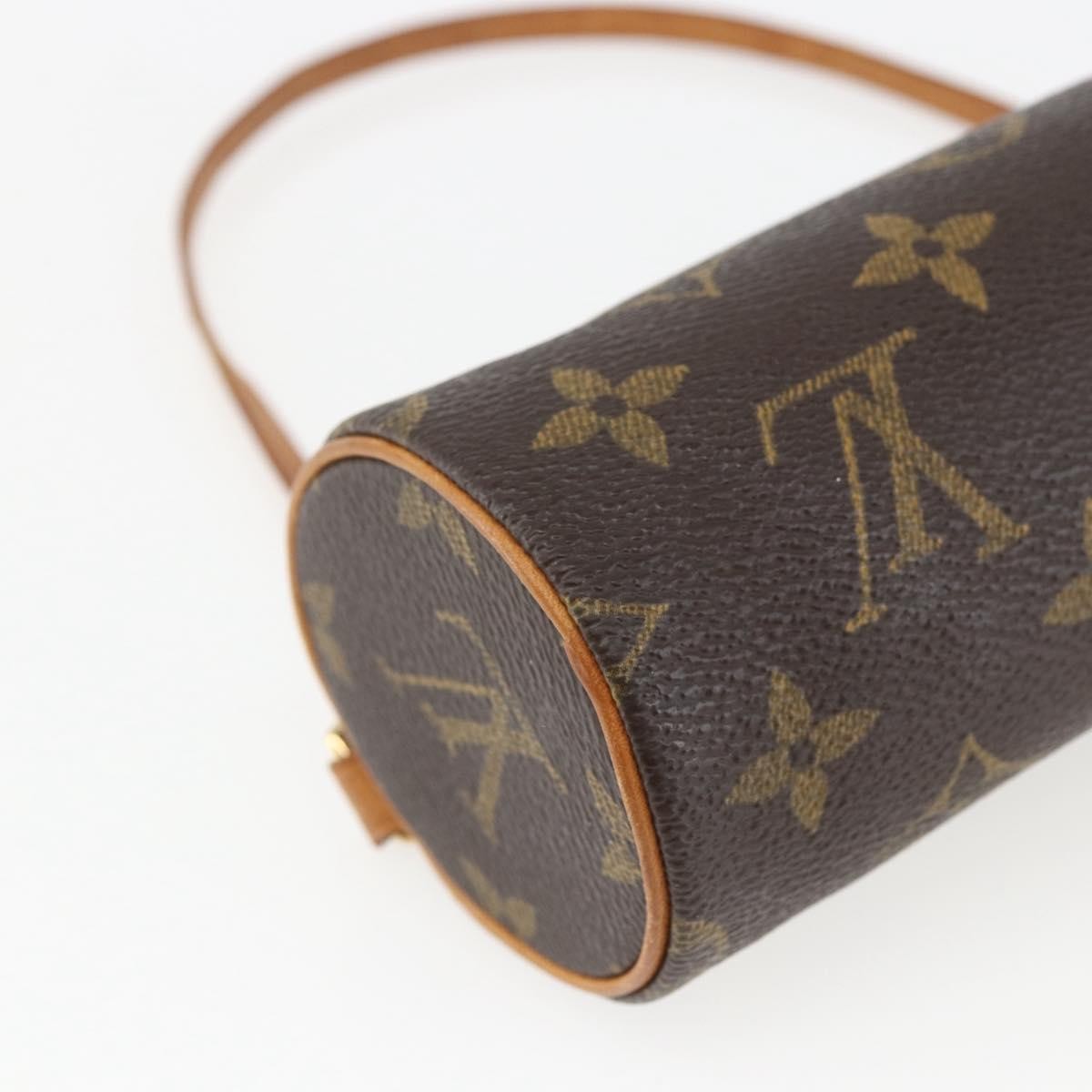 Louis Vuitton Papillon Pochette Monogram Canvas Brown Canvas Clutche & Pouche Bag (Pre-Owned)