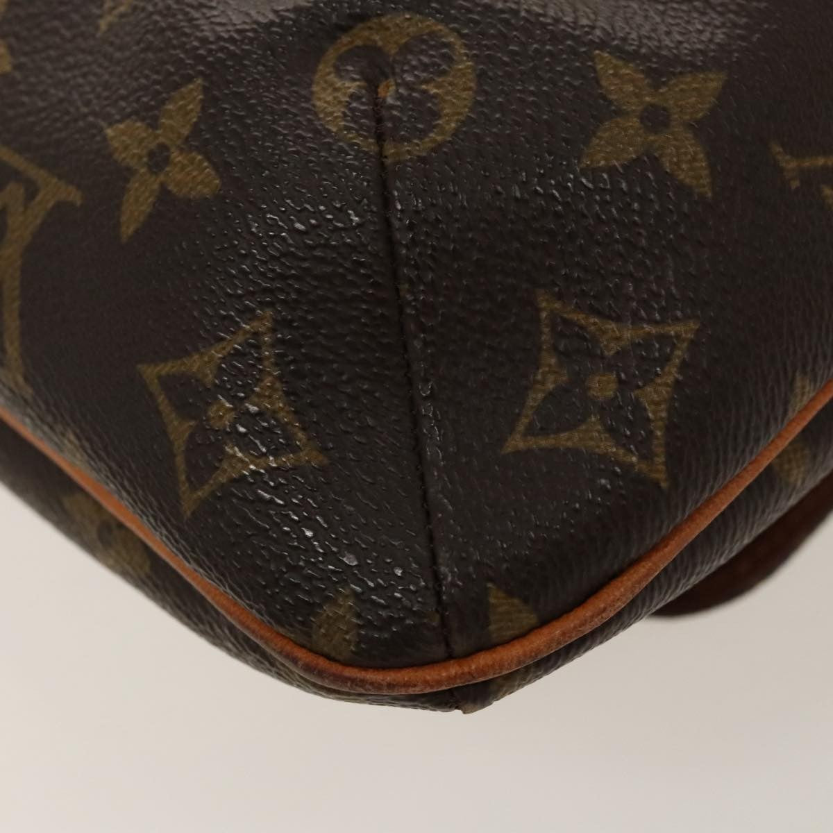 Louis Vuitton Musette Handbag Monogram Canvas Brown Canvas Bag (Pre-Owned)