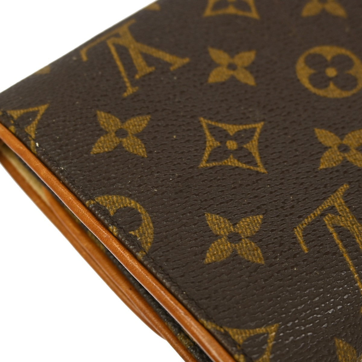 Louis Vuitton Twin Handbag Monogram Canvas Brown Canvas Clutche & Pouche Bag (Pre-Owned)