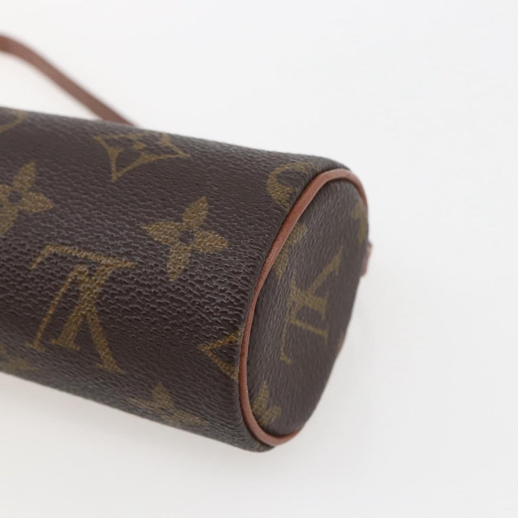 Louis Vuitton Papillon Pochette Monogram Canvas Brown Canvas Clutche & Pouche Bag (Pre-Owned)