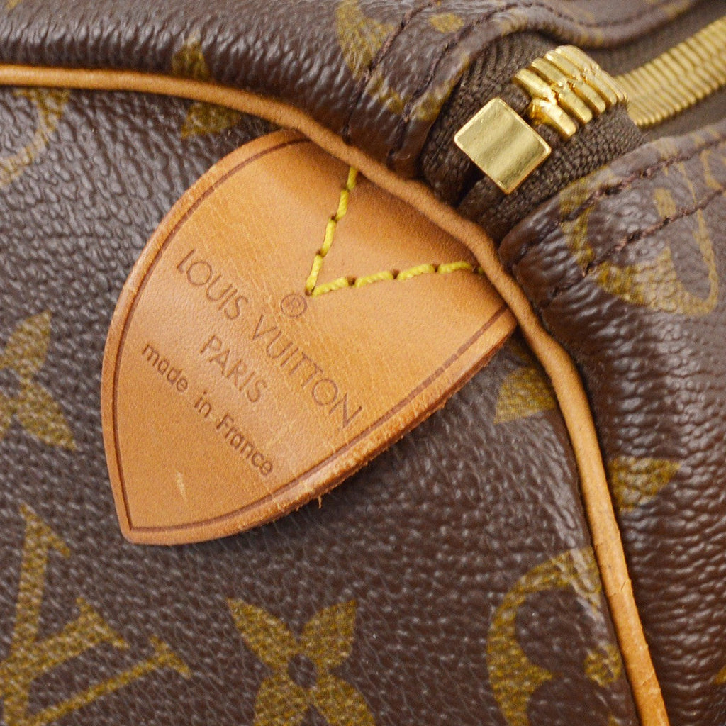 Louis Vuitton Keepall Bag Monogram Canvas Brown Canvas Travel Bag Bag (Pre-Owned)