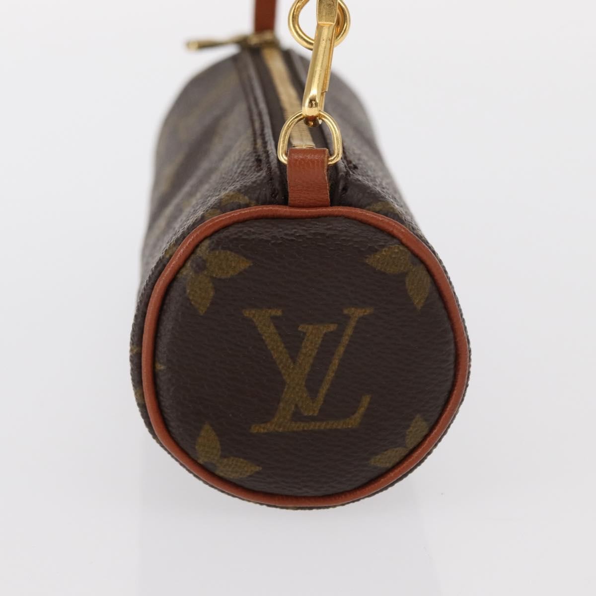 Louis Vuitton Papillon Pochette Monogram Canvas Brown Canvas Clutche & Pouche Bag (Pre-Owned)