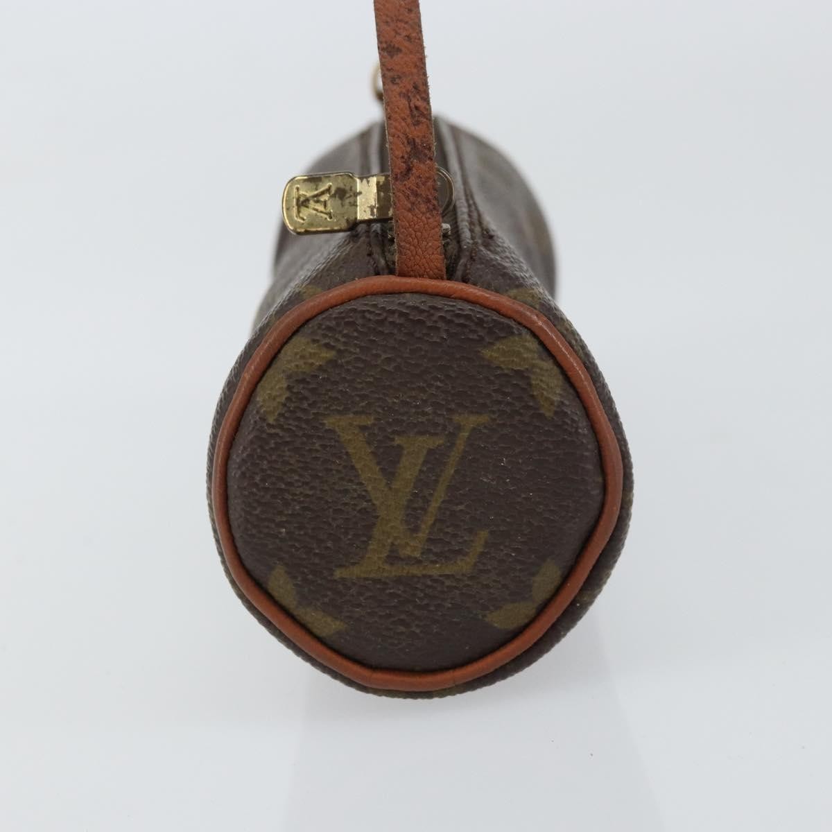 Louis Vuitton Papillon Pochette Monogram Canvas Brown Canvas Clutche & Pouche Bag (Pre-Owned)