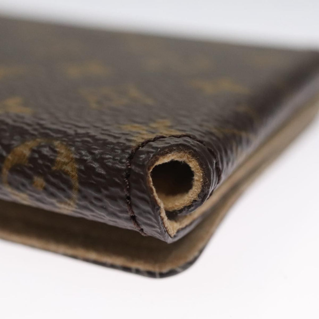 Louis Vuitton Case Jewelry Box Canvas Brown Canvas Wallets Accessory (Pre-Owned)