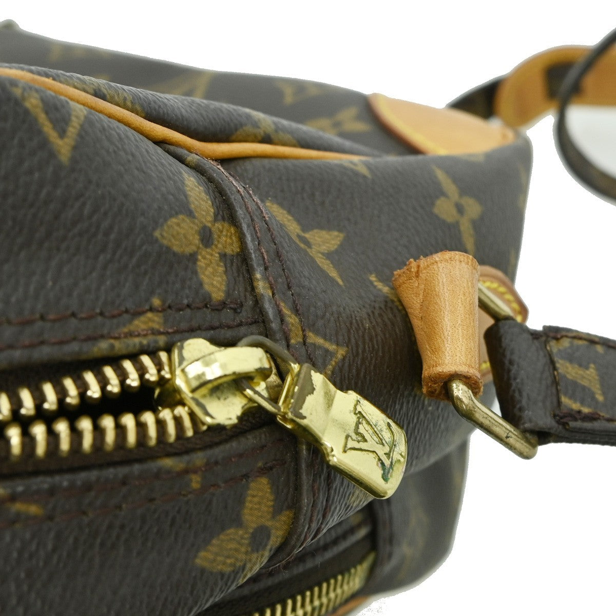 Louis Vuitton Nil Messenger Bag Monogram Canvas Brown Canvas Shoulder Bag Bag (Pre-Owned)