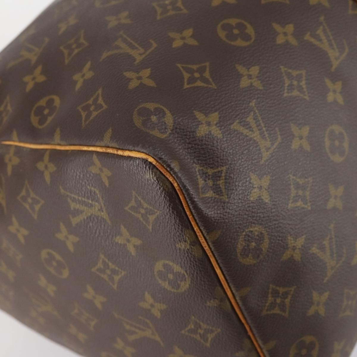 Louis Vuitton Keepall Bag Monogram Canvas Brown Canvas Travel Bag Bag (Pre-Owned)