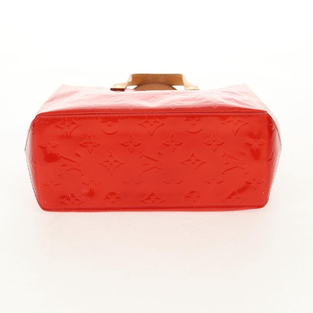 Louis Vuitton Reade Handbag Monogram Vernis Red Patent_Leather Handbag (Pre-Owned)