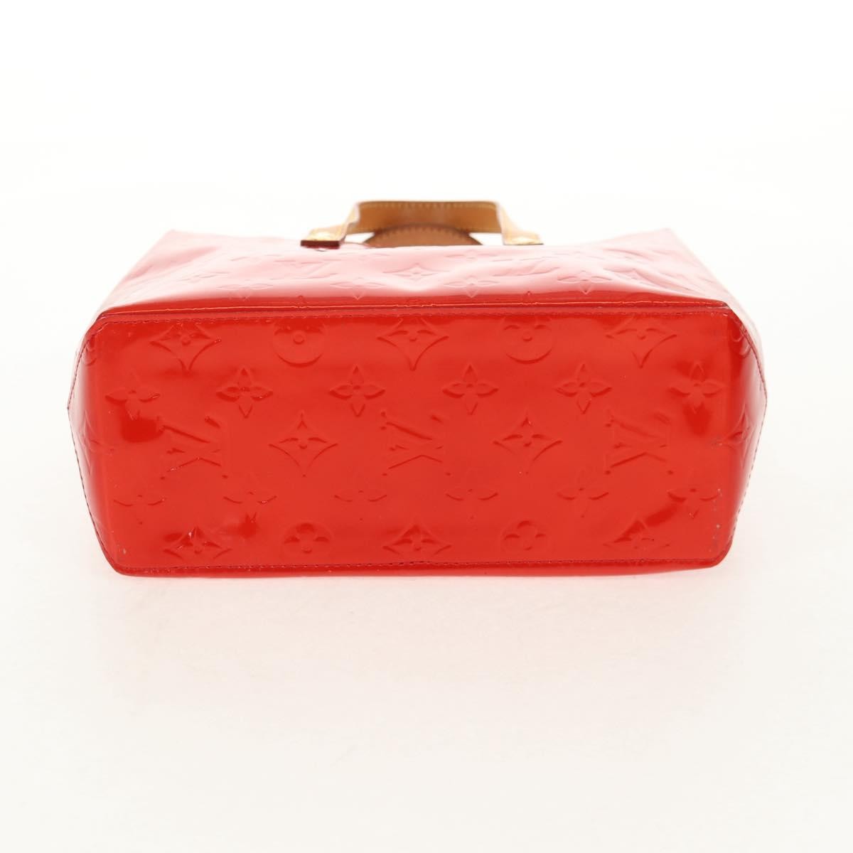 Louis Vuitton Reade Handbag Monogram Vernis Red Patent_Leather Handbag (Pre-Owned)