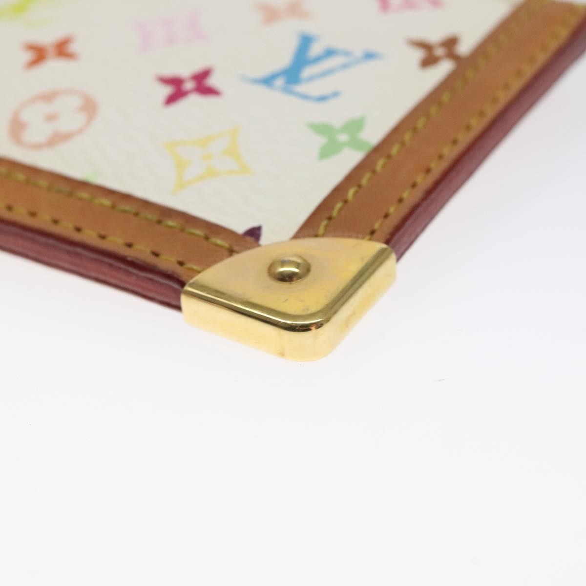 Louis Vuitton Pochette Clés Monogram Canvas Multicolour Canvas Wallets Accessory (Pre-Owned)