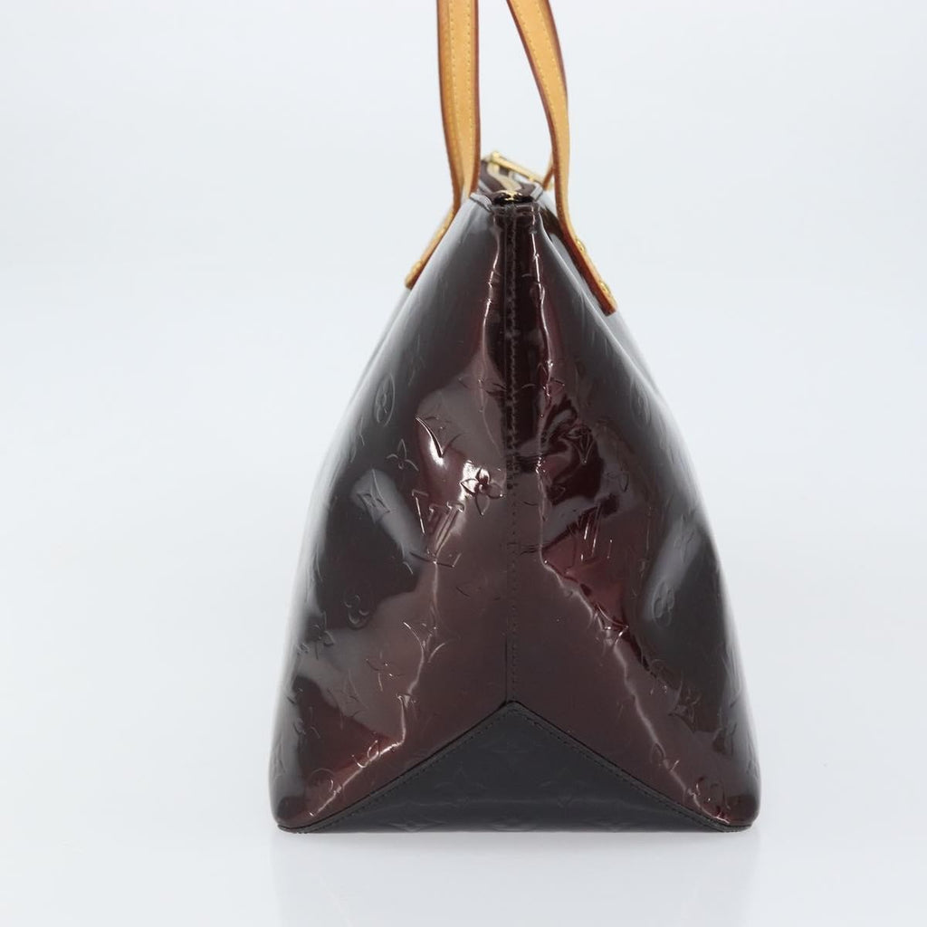 Louis Vuitton Bellevue Handbag Monogram Vernis Brown Patent_Leather Tote Bag Bag (Pre-Owned)