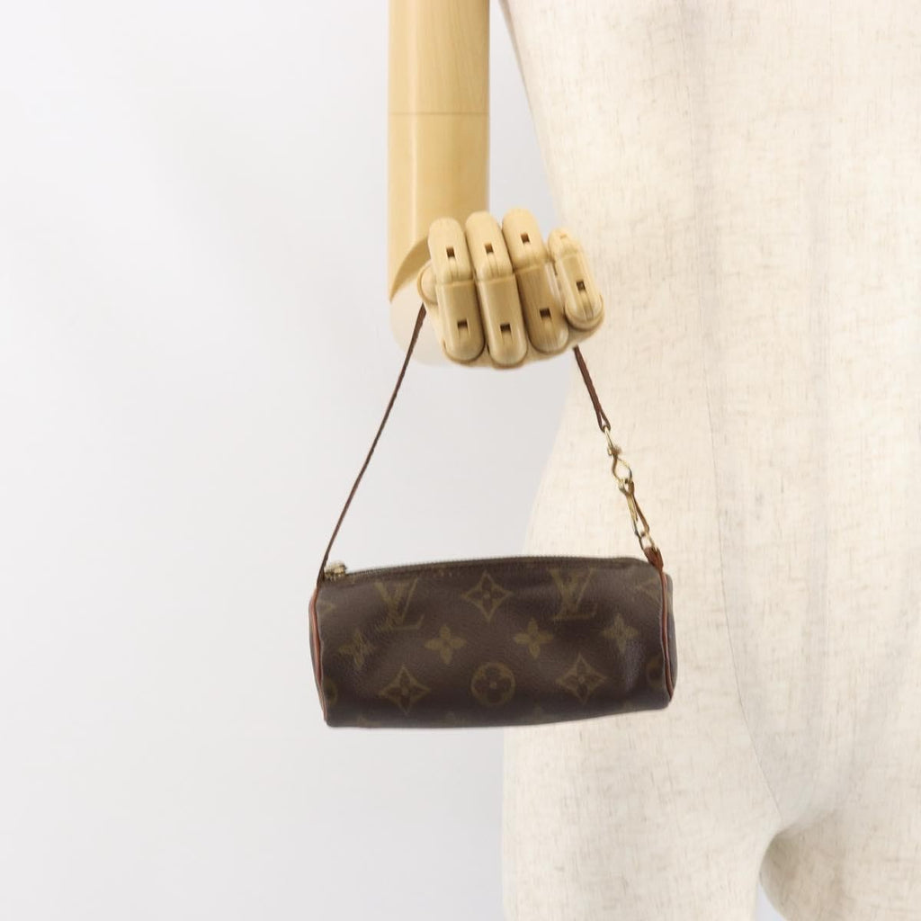 Louis Vuitton Papillon Pochette Monogram Canvas Brown Canvas Clutche & Pouche Bag (Pre-Owned)