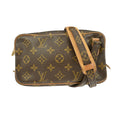 Louis Vuitton Pochette Marly Bandouliere Bag Monogram Canvas Brown Canvas Shoulder Bag Bag (Pre-Owned)