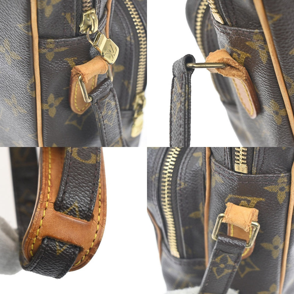 Louis Vuitton Amazone Bag Monogram Canvas Brown Canvas Shoulder Bag Bag (Pre-Owned)