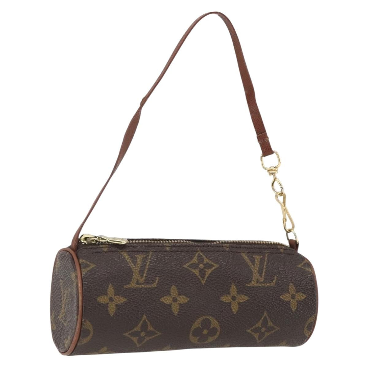 Louis Vuitton Papillon Pochette Monogram Canvas Brown Canvas Clutche & Pouche Bag (Pre-Owned)