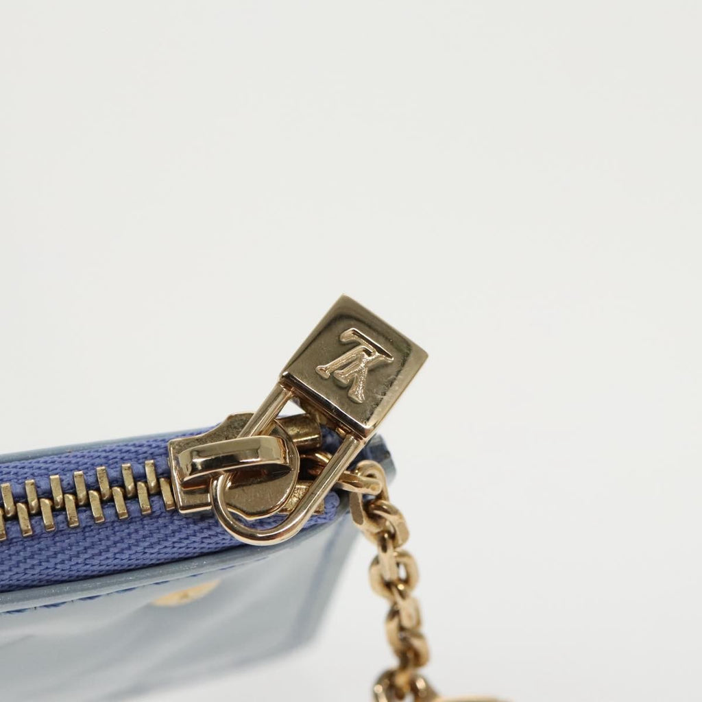 Louis Vuitton Pochette Clés Nm Monogram Vernis Patent Leather Purple Patent_Leather Wallets Accessory (Pre-Owned)