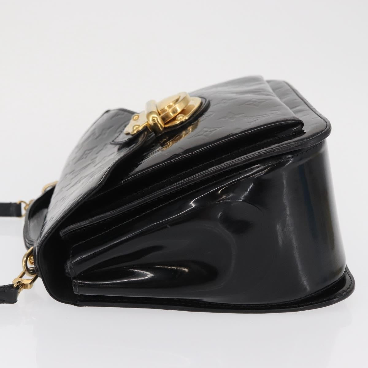 Louis Vuitton Mirada Handbag Monogram Vernis Black Patent_Leather Handbag (Pre-Owned)