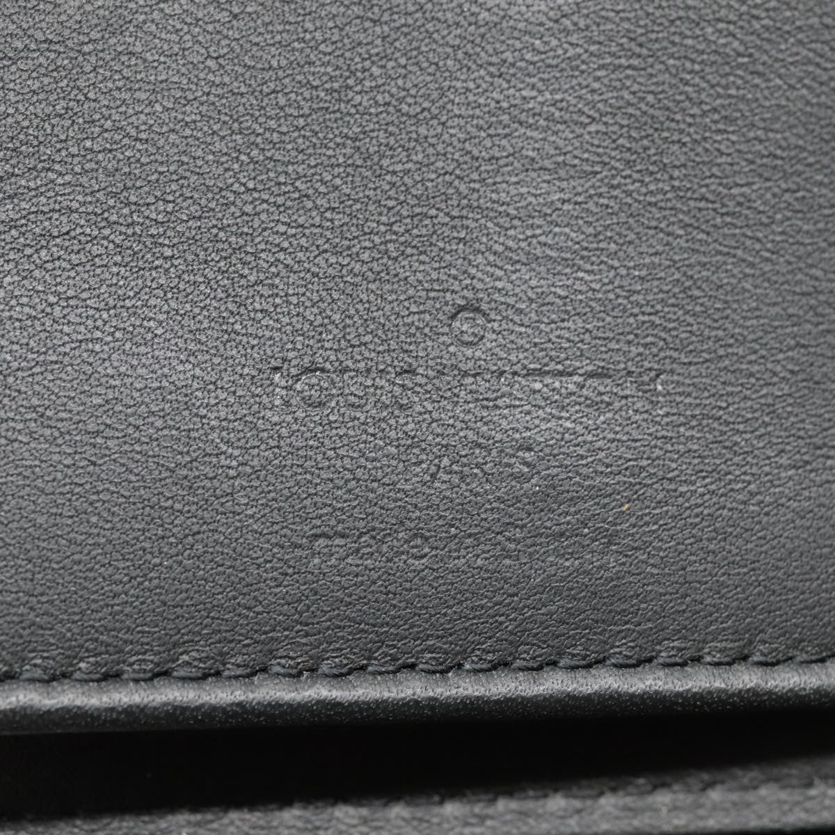 Louis Vuitton Zippy Wallet Vertical Monogram Shadow Leather Black Leather Wallets Accessory (Pre-Owned)