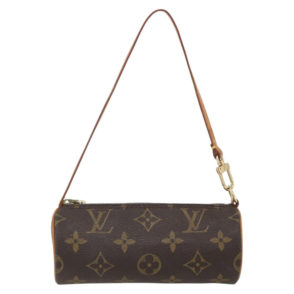 Louis Vuitton Papillon Pochette Monogram Canvas Brown Canvas Clutche & Pouche Bag (Pre-Owned)