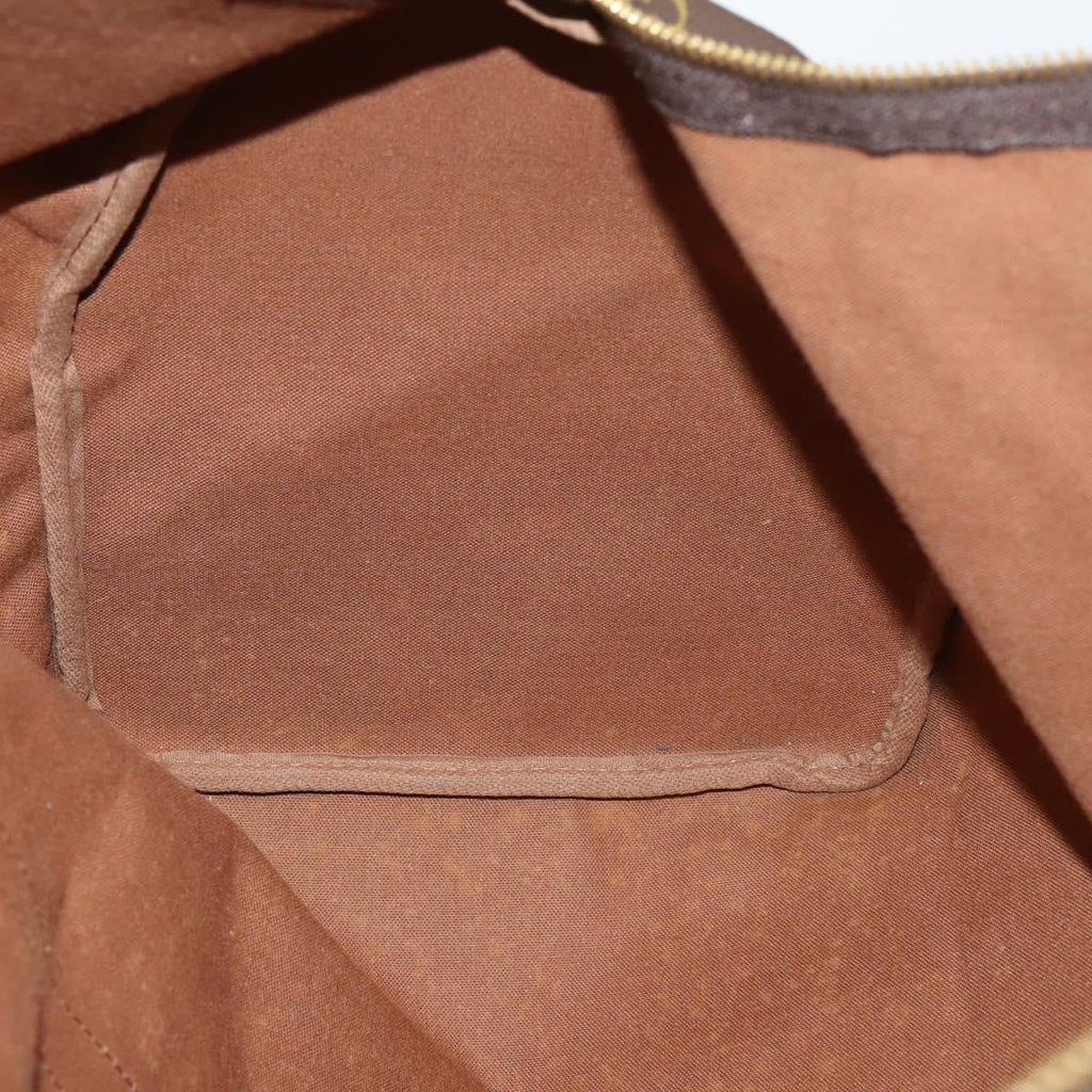 Louis Vuitton Keepall Bag Monogram Canvas Brown Canvas Travel Bag Bag (Pre-Owned)