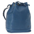 Louis Vuitton Noe Handbag Epi Leather Blue Leather Shoulder Bag Bag (Pre-Owned)