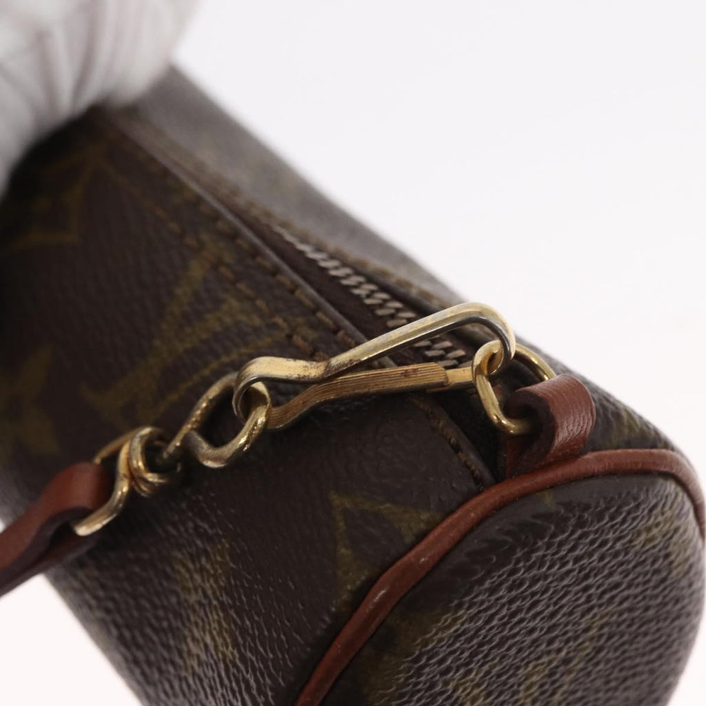 Louis Vuitton Papillon Pochette Monogram Canvas Brown Canvas Clutche & Pouche Bag (Pre-Owned)