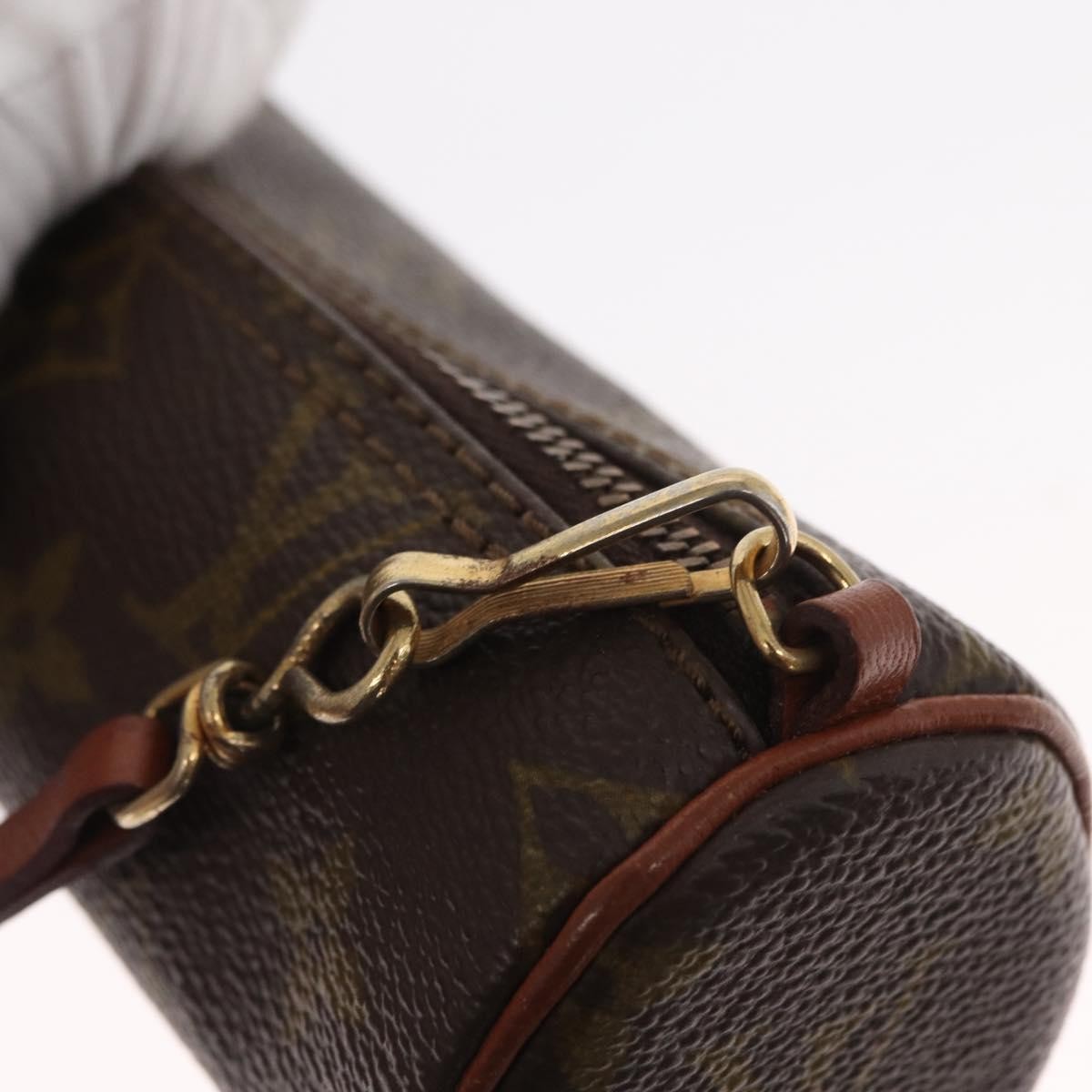 Louis Vuitton Papillon Pochette Monogram Canvas Brown Canvas Clutche & Pouche Bag (Pre-Owned)