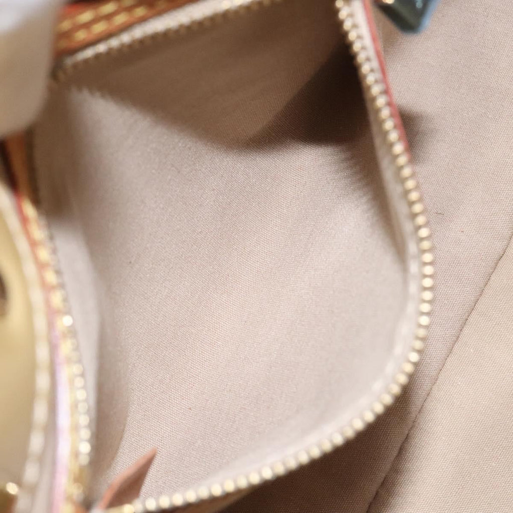 Louis Vuitton Reade Handbag Monogram Vernis Beige Patent_Leather Bag (Pre-Owned)