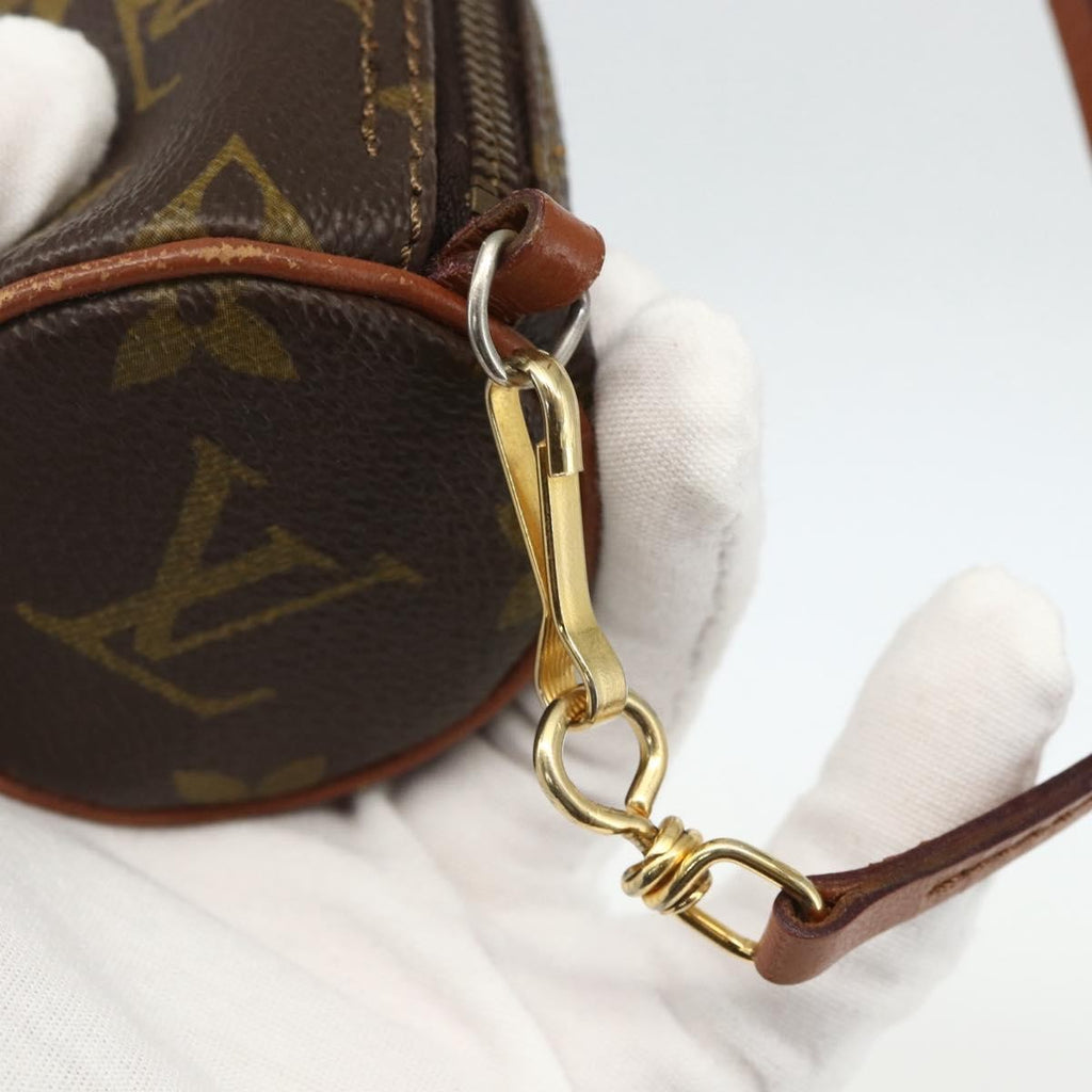 Louis Vuitton Papillon Pochette Monogram Canvas Brown Canvas Clutche & Pouche Bag (Pre-Owned)